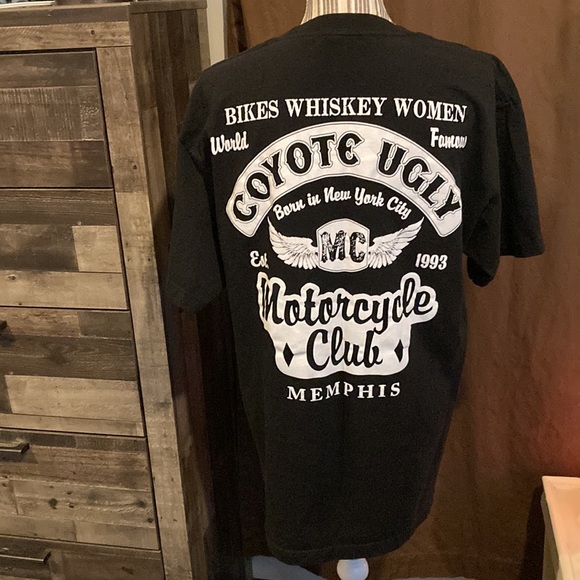 Coyote Ugly Saloon-Ugly Wear Black T-Shirt Size L - Picture 4 of 8